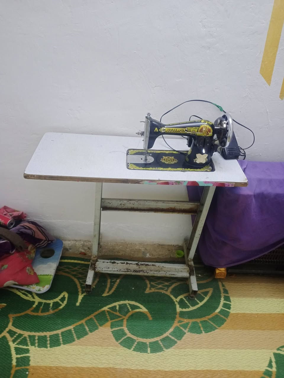 مكينه ام الفراشه  تحتاج تصليح بسيط كلش مانعرف بيها  سعرها  مع الميز اب75   الف  مدينه الصدر الداخل


**إذا كنت صاحب هذا الإعلان وتريد حذفه لأي سبب، رجاءا أرسل رسالة إلى الدعم الفني**