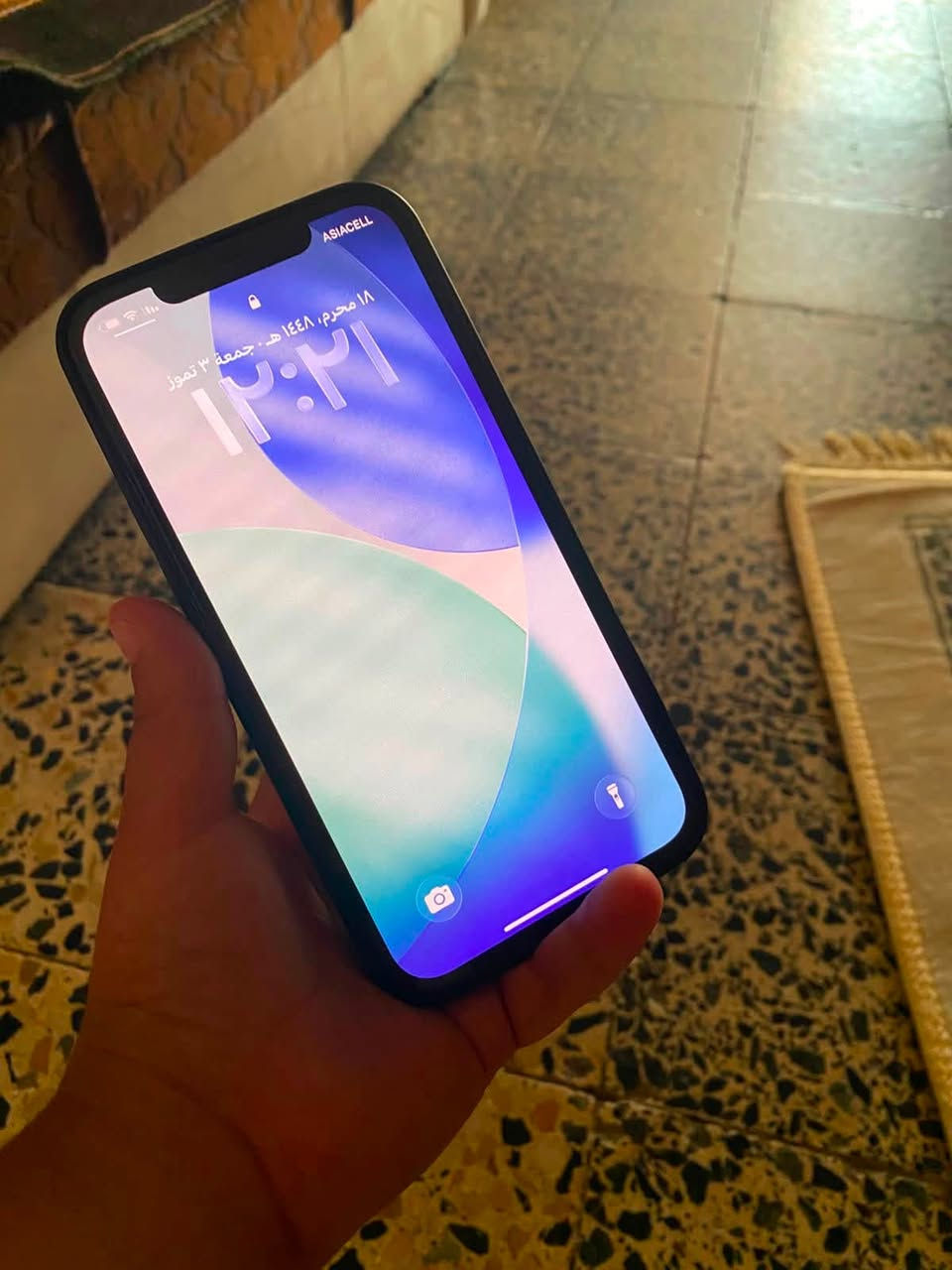 السلام عليكم ايفون ١٢ابرو ماكس للبيع تلفون نضيف ذاكرته١٢٨بطاريته٧٦ ممفتوح وممبدل ايشي بي فقط بصمه الوجه غير شخاله وبي فطر بسيط بل ضهر العنوان بغداد البياع السعر ٣٩٠ الرقم للتصال أو أي استفسار ***********يوجد واتساب
