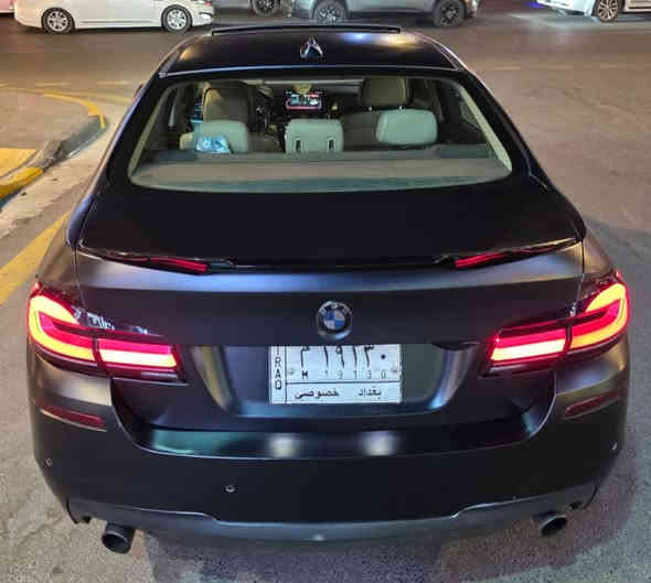 السلام عليكم للبيع او مروس
 BMW_F10 2011
#رقم السيارة :  بغداد ومكانها بغداد
مكينه N55 تيربو V6
معامله تحديث رقم وتحويل كامله 
 لون  اسود ومغلف مات طافي   كت M كامل لايت منظومة زنون نهار 
تحديث الداخل والخارج ٢٠٢٠
موصفات
1-بصمة + بصمة شاشه
2-محرك 6+كير كوبرا 8 نمر مكفولات
3-شفتات ستيرن  
4-تبريد قطعتين  
5-سلايت 
6-مراية داخلية+ الجانبية عاكسة
7-تحكمات ستيرن
8-مري شفط 
9-فان منفصل 
10-داخل بيجي  
11-شاشة اعطال
12-شاشة صغيرة 
13-نظام قيادة طبيعي + سبورت + سبورت بلص
14_بردة كهرباء
15-حساسات  امامية خلفية 
16-ويل حجم 18  
17-صدر امامي خلفي جديد
18-سايد بريك كهربائي 
19-انارة ترحيب خارجية
20-لايت اوتو 
21-اوتو هوت

***********
