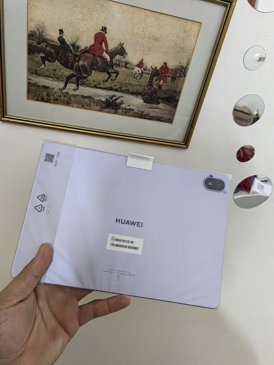 سلام عليكم
ايباد هواوي ميت باد 11.5 2025
استعمال اسبوع نضيف حيل شوفت عينك
الذاكرة الداخلية 256 الرام 8
بطاريه سعه  10.100 ملي أمبير شاحنه بقدرة 40 واط
معالج قوي يفتح 90 فريم ببجي
السعر 380 الف و بي مجال اني خذته ب 450 الف
الخاص مفتوح
***********
