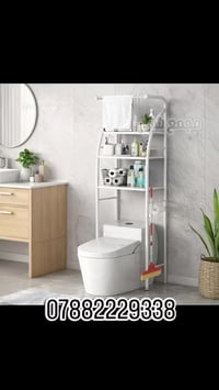 ستاند غربي • معدن ضد الصدأ • رفوف حمام