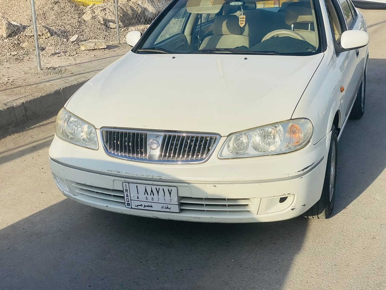 ‏السيارة بغداد مدينة الصدر صيني جديدة بيها الجملغ الخلفي. مصبوغ  والجملغ المامي مبدل *********** ماشه 166
سعر 95وبيهه مجال
