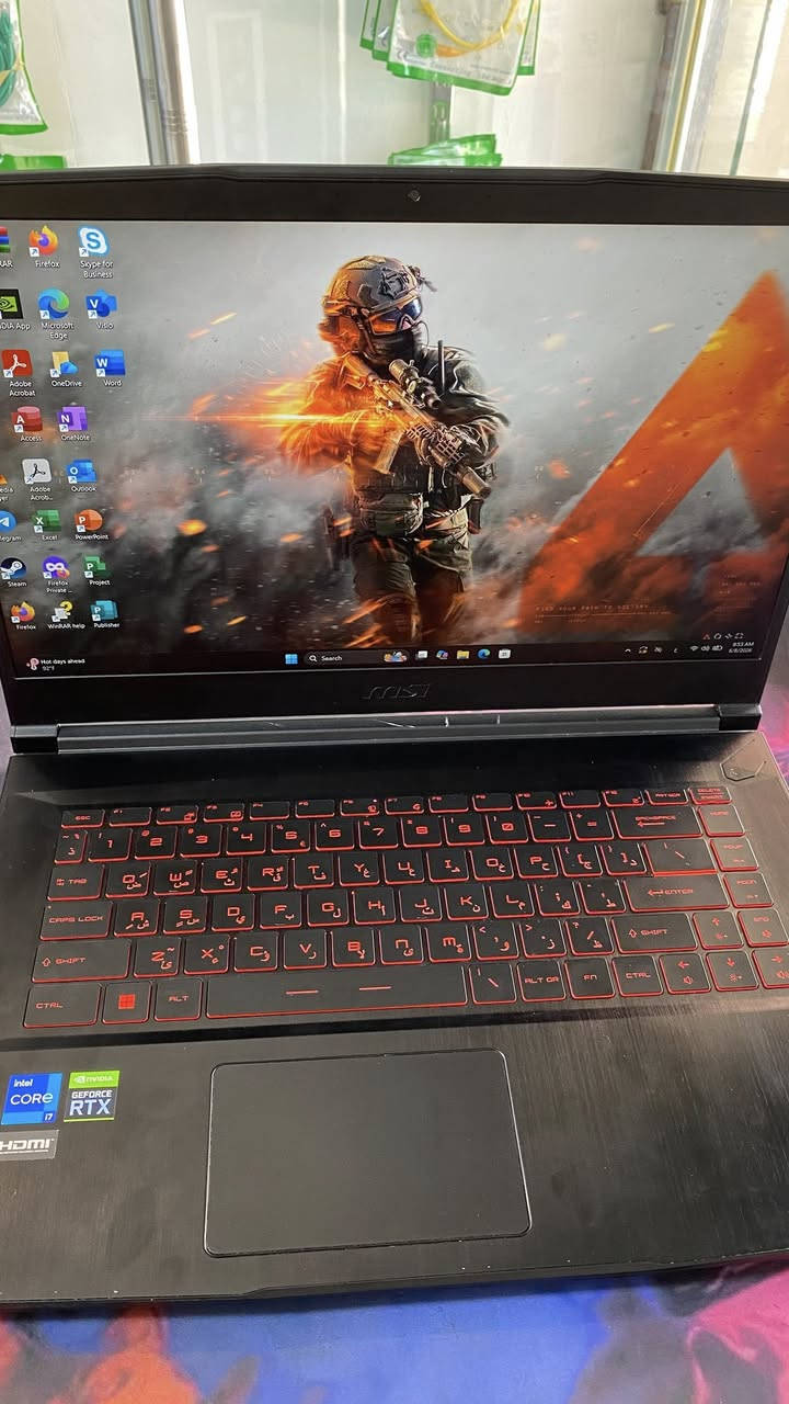 Msi Gf63
CPU:core i7 - 11Th
 
RAM:16 GB 

HARD: 512 GB
 
GPU: RTX 3050 4 GB
 
SCREEN: 15.6 144 Hz 
السعر : 850,000 

للتواصل و الاستفسار  :  ***********
