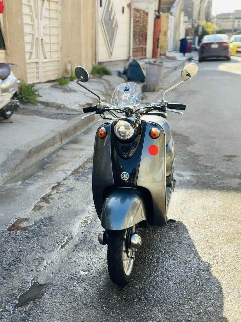 السلام عليكم دراجه كلاسيك عبد الحليم دراجه رمبه فحل قفل اكسل قفل تاير خلفي دراجه شلعه  ومعدل كيج سرعه شغال كيج بانزين شغال اشاير يمنه يسره لايت امامي عالي ناصي بك لايت خلفي شغال الدراجه زيرو صار سبوعين من منزله من الرمبه منفيس وياه المكان بغداد تقاطع درويش الاتصال على الرقم ***********
