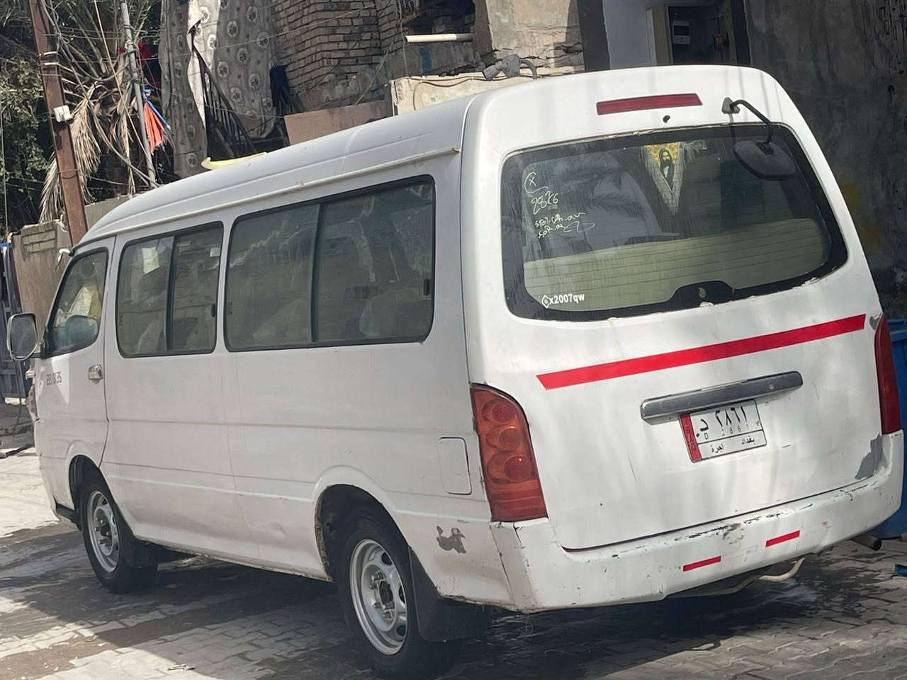 سلام عليكم جنبي 13 مكينه ونجي ياباني  كير اكسل تخم تاير كهربائيات كله شغاله سياره كامله للخير  دوشمه سياره موصليه سعر 35 مكان بغداد البياع شرطه خامسه لاستفسار ***********
