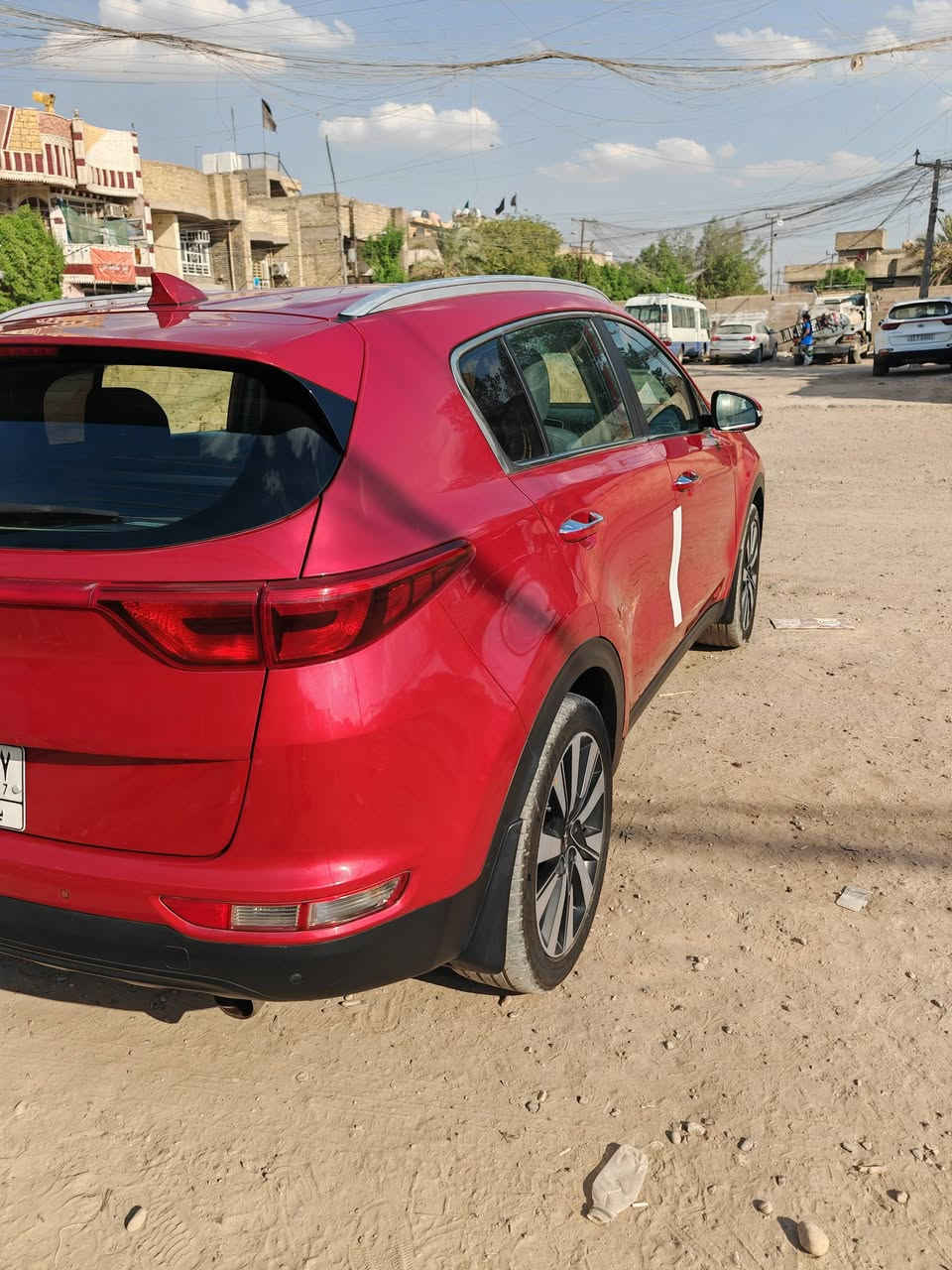 سبورتج 2017 خليجي بيها كم شخط محرك 2000 دوش قطعتين تبريد رقم بغداد بسمي سعرها 175 موبايل ***********
