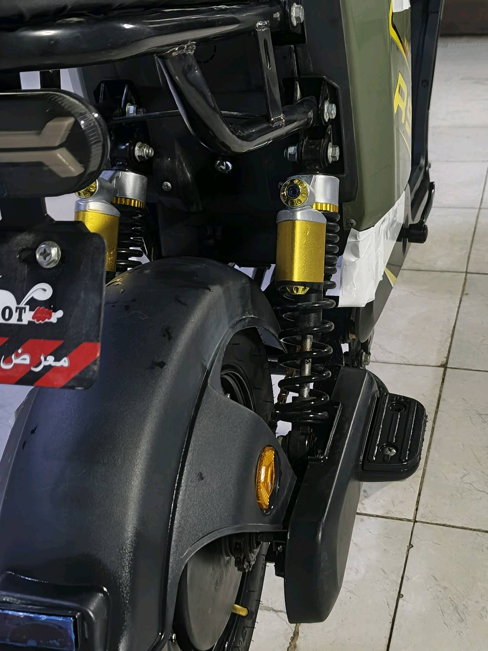 للبيع  دراجه شحن R9
مديل 2026 شركه هاوجي
مواصفات: دراجه مستعمله شهرين نضيفه على ايدي قراضه بل كارتون كلشي بلادي  قاسله مره وحده
كفاله عامه مابيه ولا شخط  ماشي بس على نمره الثانيه 
سعر 535 وبيه مجال وانت لاتفكر بل سعر هله بيك يمته ماتريده النوان بصره ابي خصيب تواصل على هذا الرقم وتساب ***********