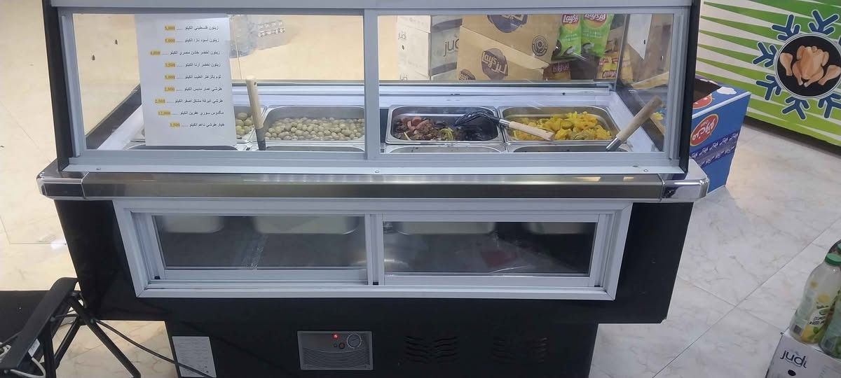 عارضه للمقبلات او الزيتون عرض1.5 متر وعمق70سم نظيفه جدا استعمال قليل أربيل, العراق


**إذا كنت صاحب هذا الإعلان وتريد حذفه لأي سبب، رجاءا أرسل رسالة إلى الدعم الفني**