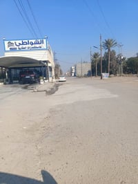 قطعة ارض في هور رجب مجمع الشواطئ مساحة ١٠٠م ١٠*١٠بالفرع الاول القطعة ب...