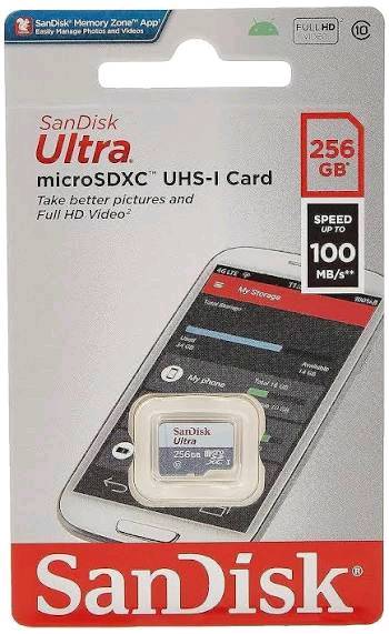 sandisk ultra micro SDXC UHS-I Card
take bitter pictures and full HD video
توصيل محافظات .. مكاني ديالى بعقوبة
*********** واتساب او اتصال
متوفر خمس قطع تاخذهن شلع قلع احسبهن ب ٨٠ الف مع التوصيل
ذاكرة خارجية نوع مايكرو اس دي
متوفر بذاكرة  256 و 64 كيكا بايت   
256 GB = 25،000 IQD
64 GB = 10،000