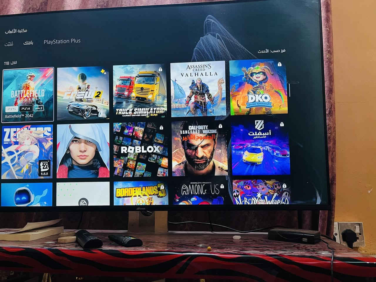 مرحبا عيونــي
عندي حساب ps5 & ps4
بيه 118 لعبة مشتريهن
مــن ضمنهن فيفا 24-25-26
وهواي العب كلش
قرص pes2021 قيموهن والسعر المناسب ابيع


**إذا كنت صاحب هذا الإعلان وتريد حذفه لأي سبب، رجاءا أرسل رسالة إلى الدعم الفني**