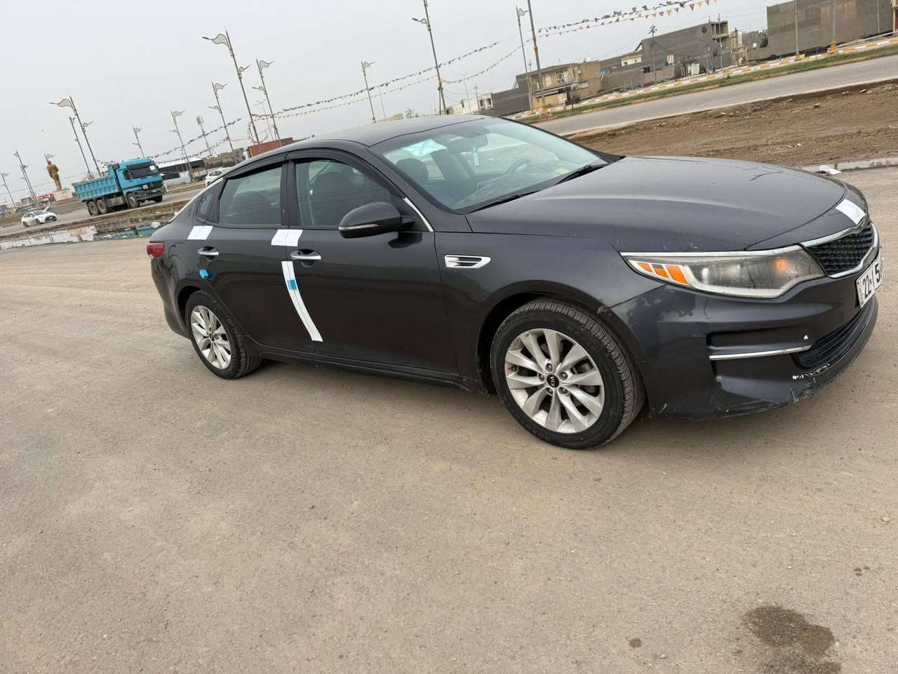 تحية طيبة للبيع كية اوبتيما موديل 2017 رقم دولي جديد اربيل تحويل وكالة سيارة بيه 4 قطع صبغ جمالية أثر جراد بجم كبس/ سيارة منظومة زنون جديدة تبريد تدفئه تغليف كشنات جلد/ سيارة جاهزة السعر 109 مجال قليل مكانه قضاء الصويرة هاذه رقمي ***********
