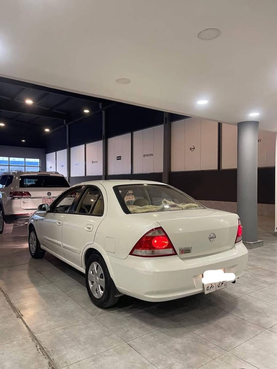 نيسان سني 2011
 سيارة ماشاءالله عليها 
 نظيفة فوول ماشية 280 كم 
بيها صبغ  شبر ع الجاملغ الخلفي
وكد شبرين ع الصندوق  سيارة مكفولة 
من كلشي تحويل شرط رقم دهوك كابون بانزين بيها 
🛑 سيارة من الشركة  على أيد وحدة 
سعرها 105 وبيها مجال 
السيارة موجودة بدهوك 
***********
***********
