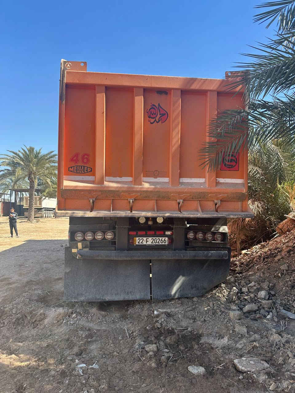 السلام عليكم
مقطوره للبيع 
طول 728
ارتفاع 140
حدادة بغداد الباويه 
موديل 2025
شاصي 14
دناكير 16
كامله وجديدة 
للاستفسار ‏‪***********‬‏
