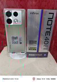 انفنكس نوت ٤٠ برو • ٢٥٦ جيجا • ٨+٥ رام