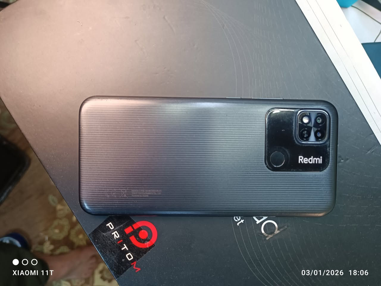 سلام عليكم ... مكاني كركوك

جهاز ريدمي 10A ذاكره 64 كيكه رام 4 بطاريه 5000 دبل سيم كارت او رام جهاز حيل حيل نظيف مامفتوح كبس شركة كله بلادي او شغال مابي اي عيب للبيع او مراوسه سعر 90 الف بي مجال شراي اتصل ***********
