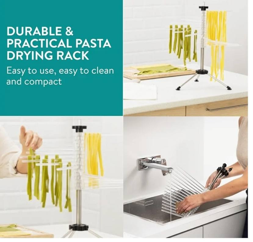 سلام عليكم 
ستاند تجفيف المعكرونة السباكتي 
والشعرية لاصحاب المطابخ والمطاعم وربة المنزل 
كامل الملحقات 
ستانليس ستيل مع رفوف رفيعة للتجفيف بلاستيكية 16 رف
يتحمل 2كيلو 
القاعدة مانعة للتزحلق
سهل الاستخدام والطي والتنظيف 
امزون اوربي
المواصفات وطريقة الاستخدام  
مذكورة بالصور 
السعر 15 الف 
متوفر توصيل لجميع المحافظات


**إذا كنت صاحب هذا الإعلان وتريد حذفه لأي سبب، رجاءا أرسل رسالة إلى الدعم الفني**