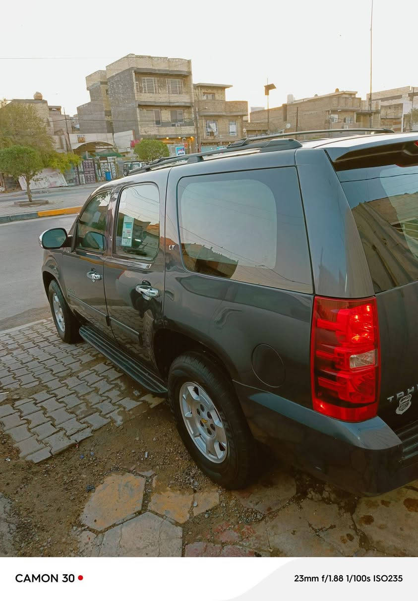 تاهو 2010 لون فيلي
سيارة خير من الله مكينة كير كفالة تخم تاير جديد اصدار 2025 حدادية 95 ٪ تبريد 3 قطع بيهة جاملغ الخلفي وربع الباب الخلفي صفحة العبري صبغ بدون حادث والباقي كفالة رقم بغداد نگليزي بسمي تحويل ثاني يوم 
السعر 215 وبيها مجال 
واذا اكو طويلة خصوصي اراوس 
الرقم ***********
