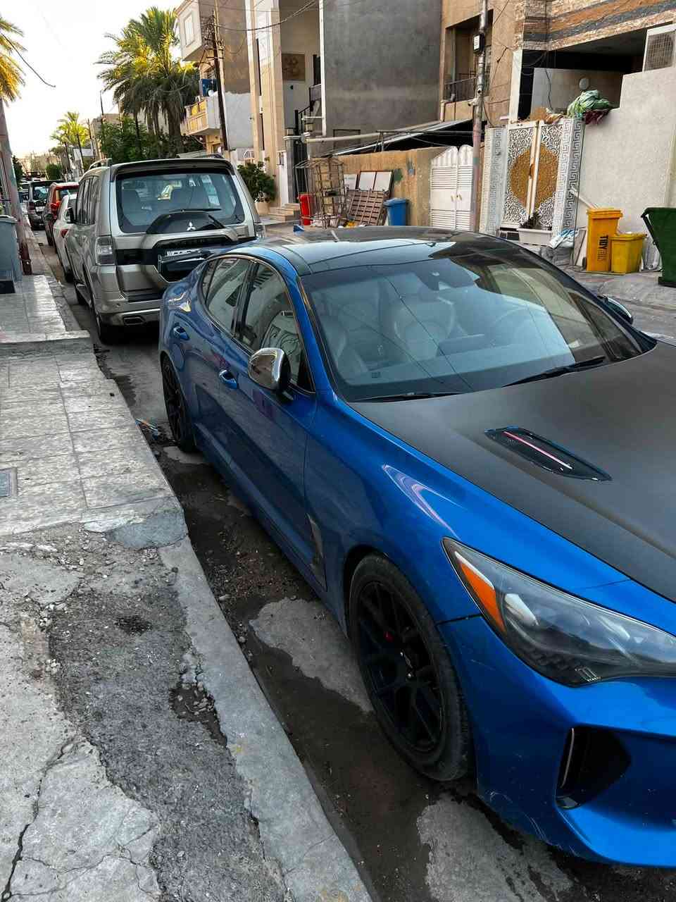 145 مع مجال بسيط
كيا ستنكر 2018 GT2 اعلى فئة 
محرك 6 سلند توين تيربو حجم 3.3 
القوة 370 حصان 
العزم 520 نيوتن 
تسارع من 0 الى 100 3.5 ثانية 
رقم بغداد باسمي 
فول 1/1
بصمة +دخول ذكي 
بانوراما 
صندوق كهرباء 
نقط عمياء 
رادارات امامي +خلفي 
مري شفط 
كشنات حضن +منفصل 
مرايات تعتيم ذاتي 
لايتات امامية اوتو متحرك مع الستيرن 
بك لايت LED لايتات الداخلية LED 
شفتات ستيرن + داتا شو 
انارة ترحيب اثناء فتح الابواب ومري قلاب 
هاند بريك بصمة 
قيادة ذاتية مع توقف ذكي تنبيه خروج مسار 
‏Bermpo نضام بريك 6 بستم 
تغير صوت الاكزوز مت شاشة السيارة (منخفض اوً وسط وعالي ) 
خزن كشنات ميموري الكراسي الامامية كهرباء وتدفئة +تبريد 
تبريد قطعتين 
خمس انضمة قيادة السيارة 
سمارت او ايكو ونورمال وسبورت او حلبة 
السيارة عليهة
شوت kn 
دبل عطاس kn 
اويل كاج كان 
وعليهة سقف روز رايز تحكم بل ريمونت 
السيارة خير من الله مناقصهة شي وترايك للبصرة 
السيارة بيهة جاملغ السايق مبدل ومصبوغ نفسة وباب السايق والوراهة من جوة اصبعين معجون مو الباب من جوة فقط من يم الدوسة الاستفسار *********** او *********** اتصال او واتساب يرهم مراوس حسب القناعة
