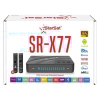 🔥 وصل حديثًا لدى معرض النرجس للستلايت 🔥 💎 جهاز StarSat SR X77 – موديل ...