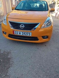 نيسان فيرسا٢٠١٣واردامريكي حادث جاملغ وبنيدسياره جاهزه خيرمن الله السعر...