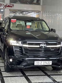 تويوتا لاندكروزر 2025 نمتدد بلك تون تيربو S بلك نمتدد مغلف نانو كفاله ...