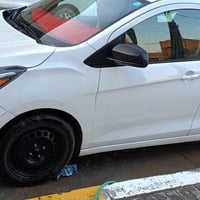 سبارك موديل 22 ابيض رقم إنكليزي ماشيه 20الف مكاني ديوانيه حادث بنيد فق...