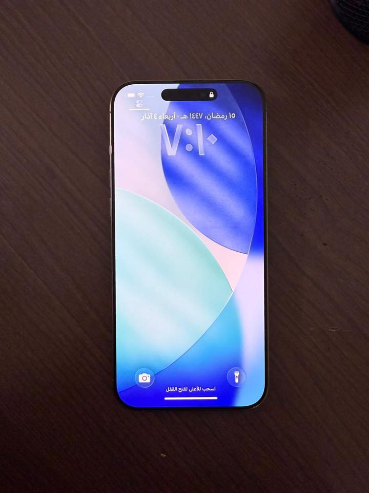 ايفون 16 برو ماكس�لون صحراوي المرغوب��ضمان ماستر بعد داخل الضمان��ذاكرة 256��مكفول من كلشي زلغ شخط نمش تصليح فتح��حالة البطارية 100 ��عنواني بغداد الشعب��السعر مليون و450 بي مجال بسيط
 رقمي***********
