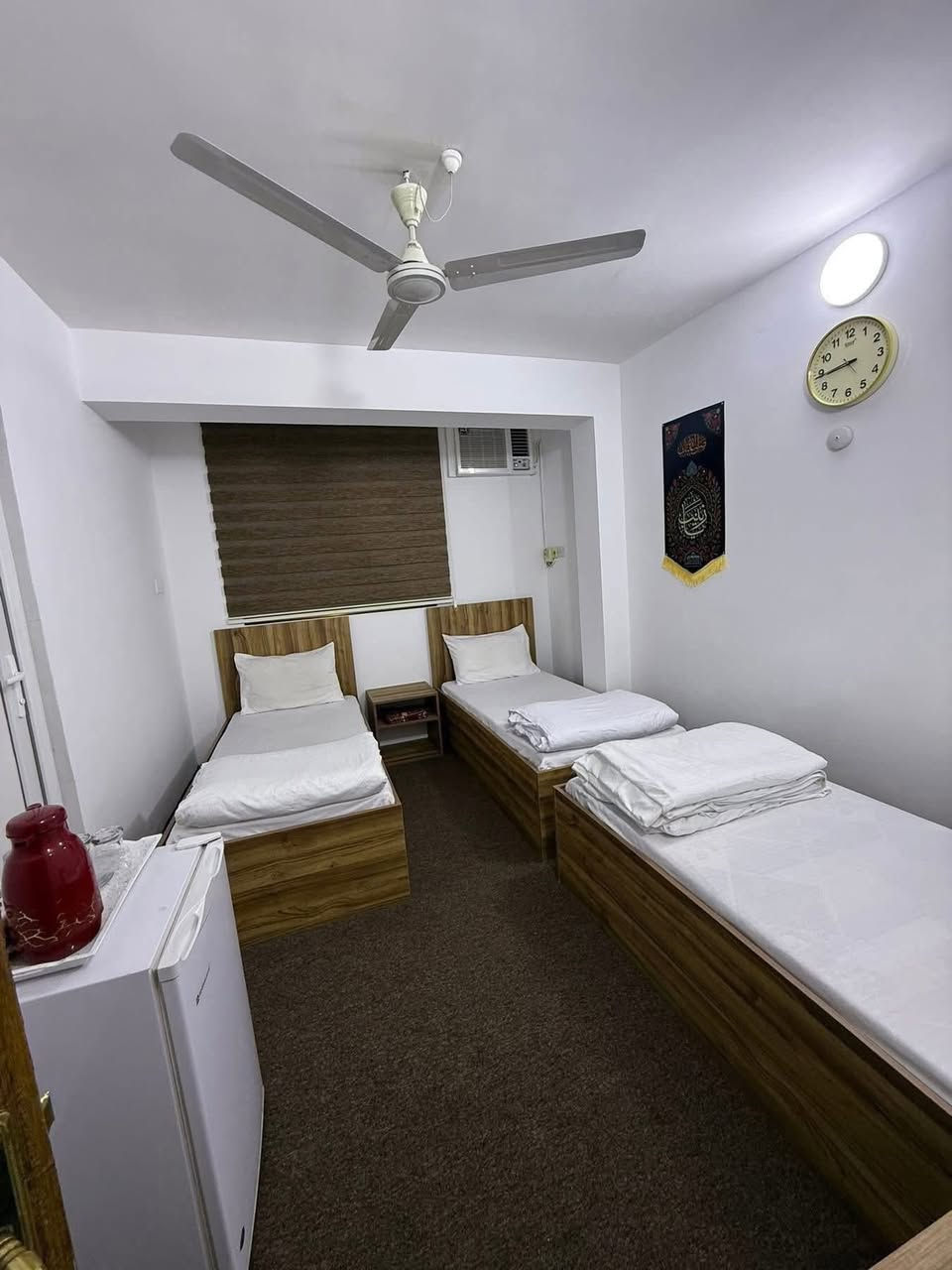 فندق عطا ء الكريم السياحي – كربلاء المقدسة
نستقبل زائرين الكرام في شهر شعبان

📍 الموقع: كربلاء – كربلاء المقدسة – سيطرة أحمد الوائلي

شارع المحيط – سيطرة إبراهيم المجاب قرب مكتب سيد جواد المختار

🚶‍♂️ يبعد 3 دقائق فقط عن الحرم

📱 للحجز والاستفسار (واتساب و اتصال):

📞***********

🔴 6 سنوات واكثر يحسب نفر.

🔴 شرط التسكين البطاقة الوطنية الاصلية حصرا. (هوية الاحوال ❌ غير نافذة وجواز السفر العراقي ❌).

🔴 في حال عدم تطابق الرقم العائلي (للزوج والزوجة) يطلب عقد الزواج الاصلي حصرا.

🔴 نعتذر عن قبول أي مستمسك آخر.

🔴 النسخة الاصلية حصرا للمستمسكات ولا

⚠️ سارع بالحجز – الأماكن محدودة!
