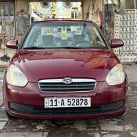 اكسنت  للبيع موديل 2009 خليجي مصبوغا عام اثر جراد ومصورها فبل صبغ ناشر...