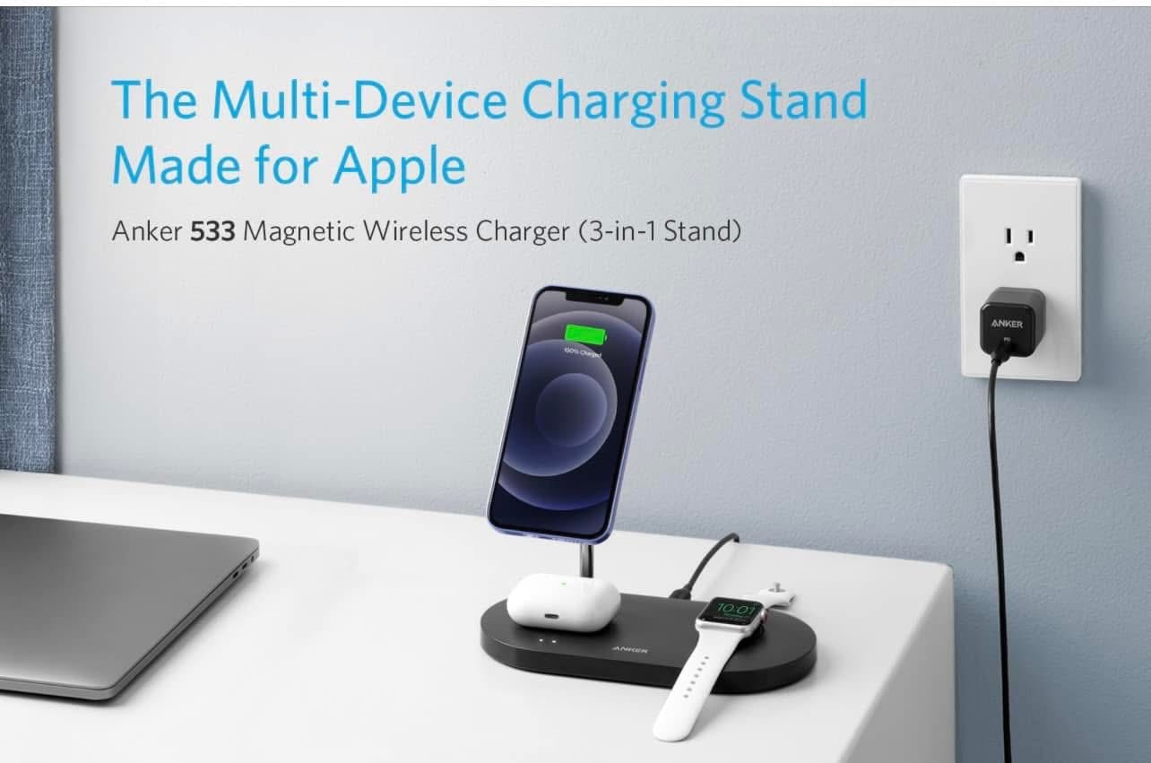 سلام عليكم
اخوان وصيت ولد صاحبي على هاي 
anker 533 magnetic wireless charger
تدعم شحن فاست جارج type c to type c
تشحن ٣*١
يعني تشحن السماعات الايربود
وساعه ابل واتج
والتلفون  كلهن سوة تجمعهن
تجي وياها شاحنة انكر 20W  وكيبل type c
بعدها بل باكيت ممسنخدمة
اليريده علق تم وكتبلة السعر


**إذا كنت صاحب هذا الإعلان وتريد حذفه لأي سبب، رجاءا أرسل رسالة إلى الدعم الفني**