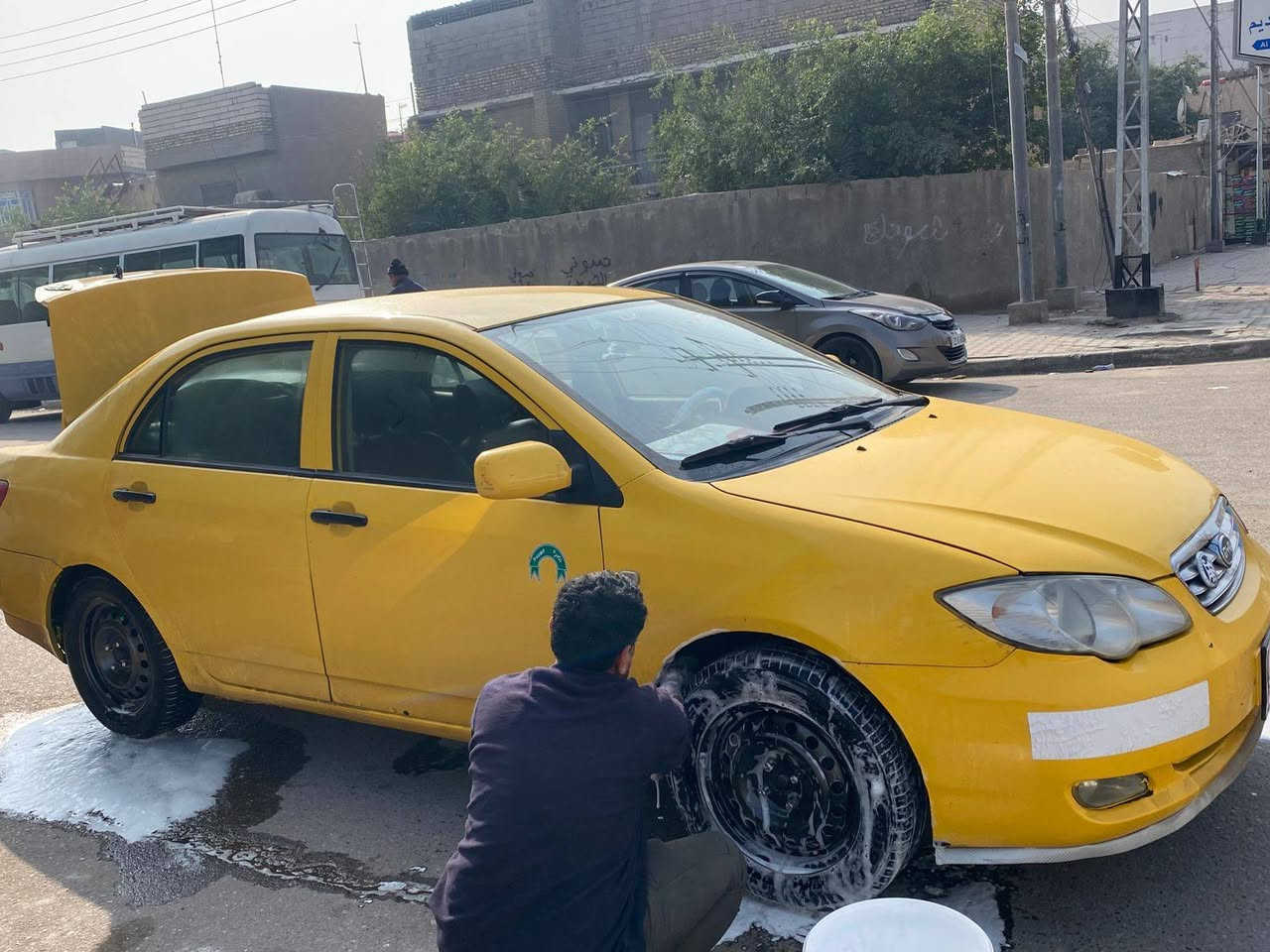 سلام عليكم BYD مديل 2019 بيها ضربه بل صندوك باقي التفاصيل اتصل ***********
