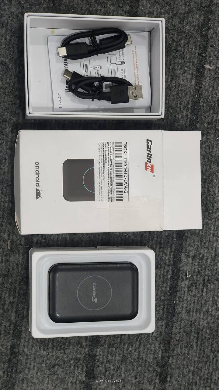 كاربلي كارلنكت لايت اس
الرام 4 
الذاكرة 32 
نظام اندرويد 13
السعر 60 الف


**إذا كنت صاحب هذا الإعلان وتريد حذفه لأي سبب، رجاءا أرسل رسالة إلى الدعم الفني**