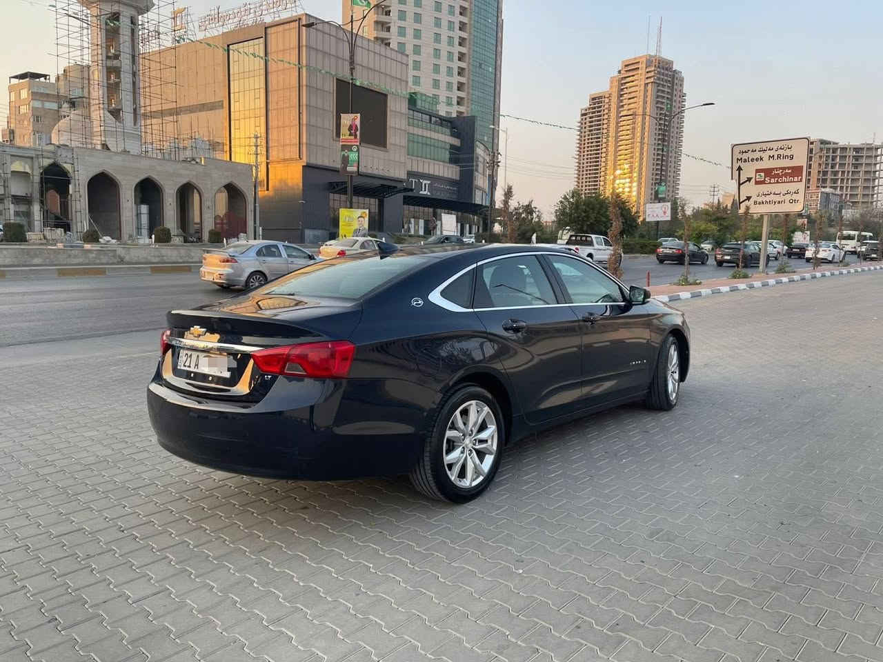 شيفروليت امبالا 2019 LT:

* ويالة ألمنيوم 18 إنج.
* تشغيل عن بُعد (Remote Start).
* شاشة لمس 8 إنج.
* دعم Apple CarPlay و Android Auto.
* بلوتوث.
* هاند بريك دكمة كهربائي.
* تبريد منفصل وقطعتين تبريد.
* الكشنات جلد.
* خمس بصمات الابواب والجنطة.
* كشن السائق والبصفة كهرباء.
* محرك 6 سلندر 3.6.
* السيارة صفر مسج.
* جاهزة على اخر حباية.
* بيها 3 قطع كلير من امريكا.
* وحادثها جاملغ امامي بدون لغود وبدون شواصي.
* السيارة حلوة وجديدة.
* ماشية 137 الف كيلو متر.
* ورقمها مميز وحلو 4 ارقام سليمانية.
* مكانها بغداد الكرخ.
* بيع او مراوس بسيارة عالية.
* للاستفسار على هذا الرقم ‭0771 055 6338‬
