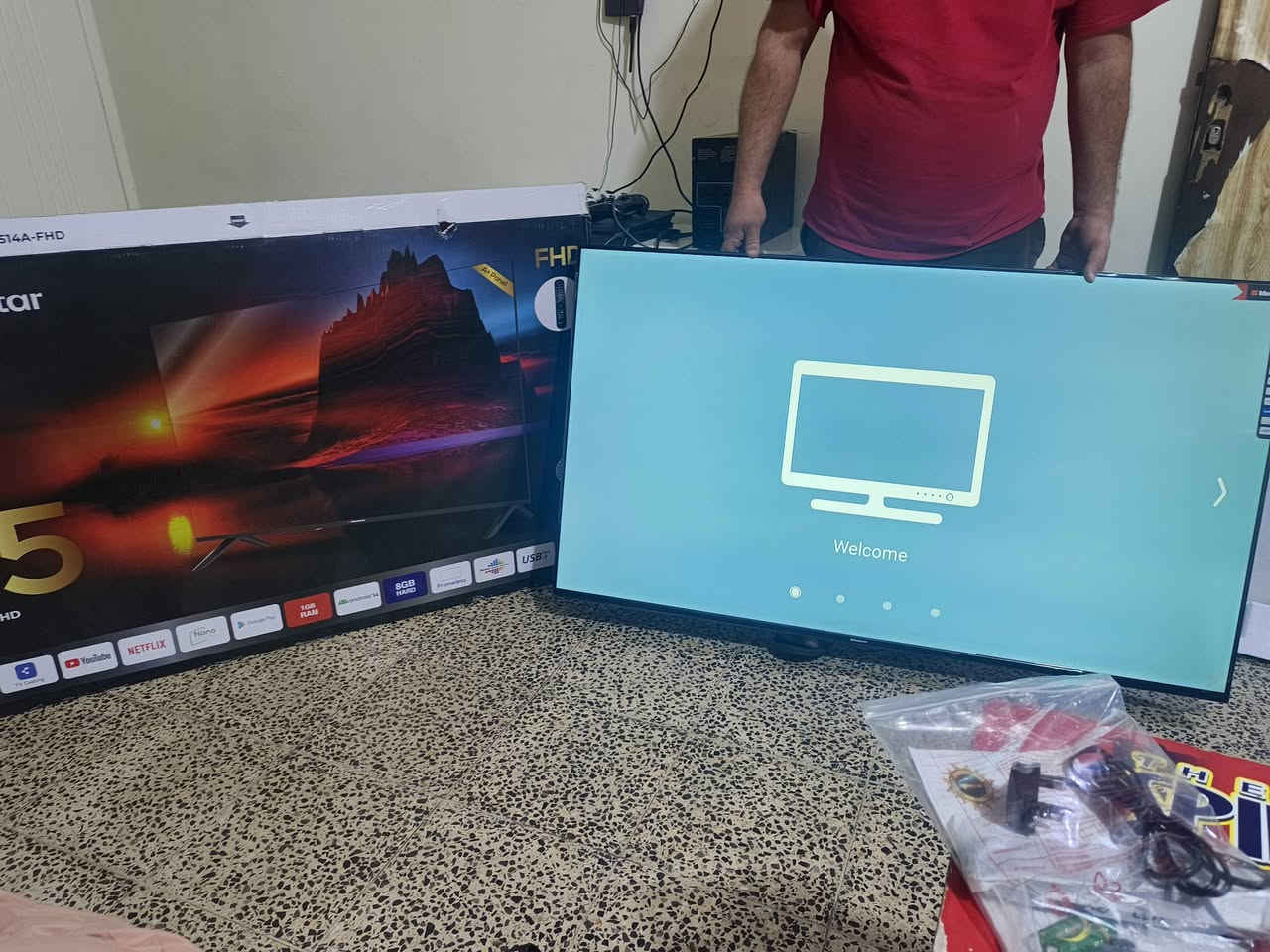 سلام عليكم شاشه حجم ٥٥حقيقي نوعها ميديا ستار انترنت آخر إصدار جديده ممستخدمه ابد سعرها ٤٠٠بيها مجال شويا مكاني بغداد الأمين متواجد خاص


**إذا كنت صاحب هذا الإعلان وتريد حذفه لأي سبب، رجاءا أرسل رسالة إلى الدعم الفني**