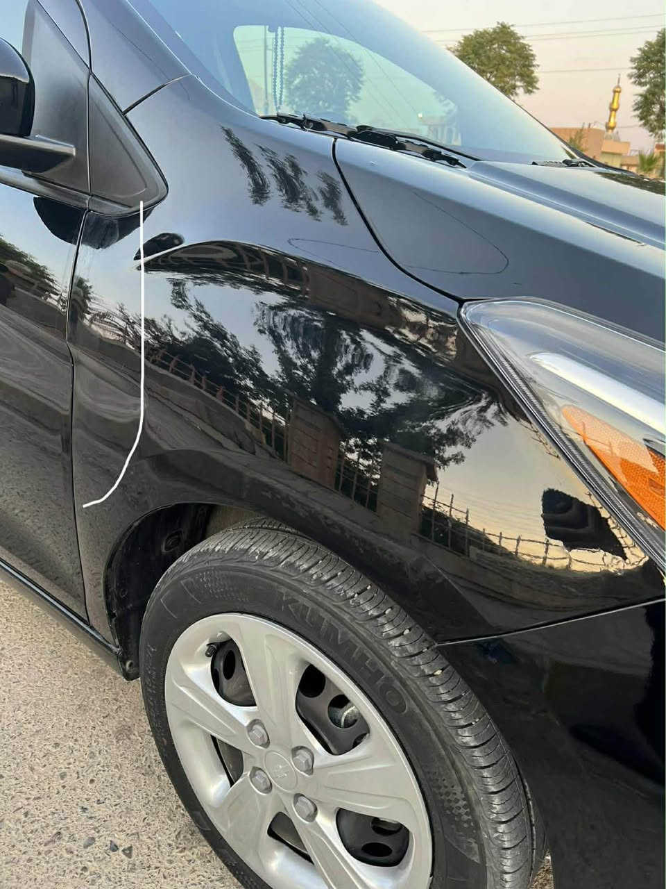 شۆڤرۆلێت- سپارک 
مۆدێل ٢٠٢٠ ڕەنگی ڕەش
بێ بۆیاغ
بێ ئێرباگ
تەنھا ١٧٠٠٠ میل رۆیشتوە
سەیارەیەکی تا بڵێی پاک و بێ مەسرەفە.
یەک تۆز سارد و دوو پەڵەی زۆر بچووک pdr ھەیە وەک لە وێنەکان ئاماژەی پێکراوە.
نرخ: ٩٧ وەرەقە و مەجالێکی کەم
پەیوەندی : *********** رانية, السليمانية
