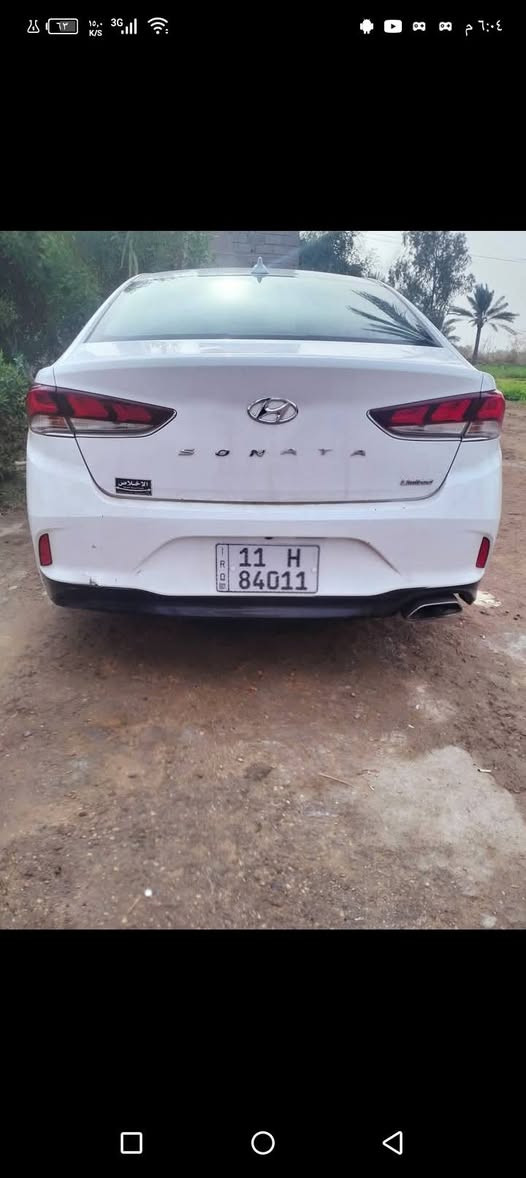 سلام عليكم  سوناته 18 امريكي فول مواصفات لمتدد فتحه بصمه شاشه جبيره لايت زنون عالي ناصي رقم بغداد بسمي حادث جاملق وبنيد بدون دواخل.       مكان السياره بابل مشروع المسيب عل دولي مستعجل عل بيع او مراوس  *********** 
***********واتساب
