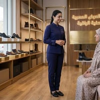 بنت • محل أحذية • فاملي مول