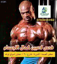 باقة كمال أجسام • سحب منزلي مجاني • الدورة شارع ٦٠