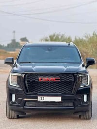 جمسي دينالي 2022 بلاك  لون اسود   وارد امريكي حادثها باب الصدر فقط  Vi...