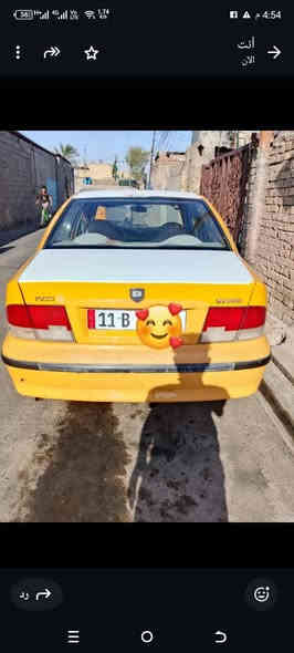 السلام عليكم سياره سمند للبيع موديل 2011 رقم بغداد انكليزي تحويل مباشر كير مكينه خير  من الله كهربائيات كلها شغاله تخم تاير سياره مال جناي السعر 30 وبيها مجال المكان بغداد الحسينيه معامل شارع سيد مطر الياسري الرقم ***********  ***********
