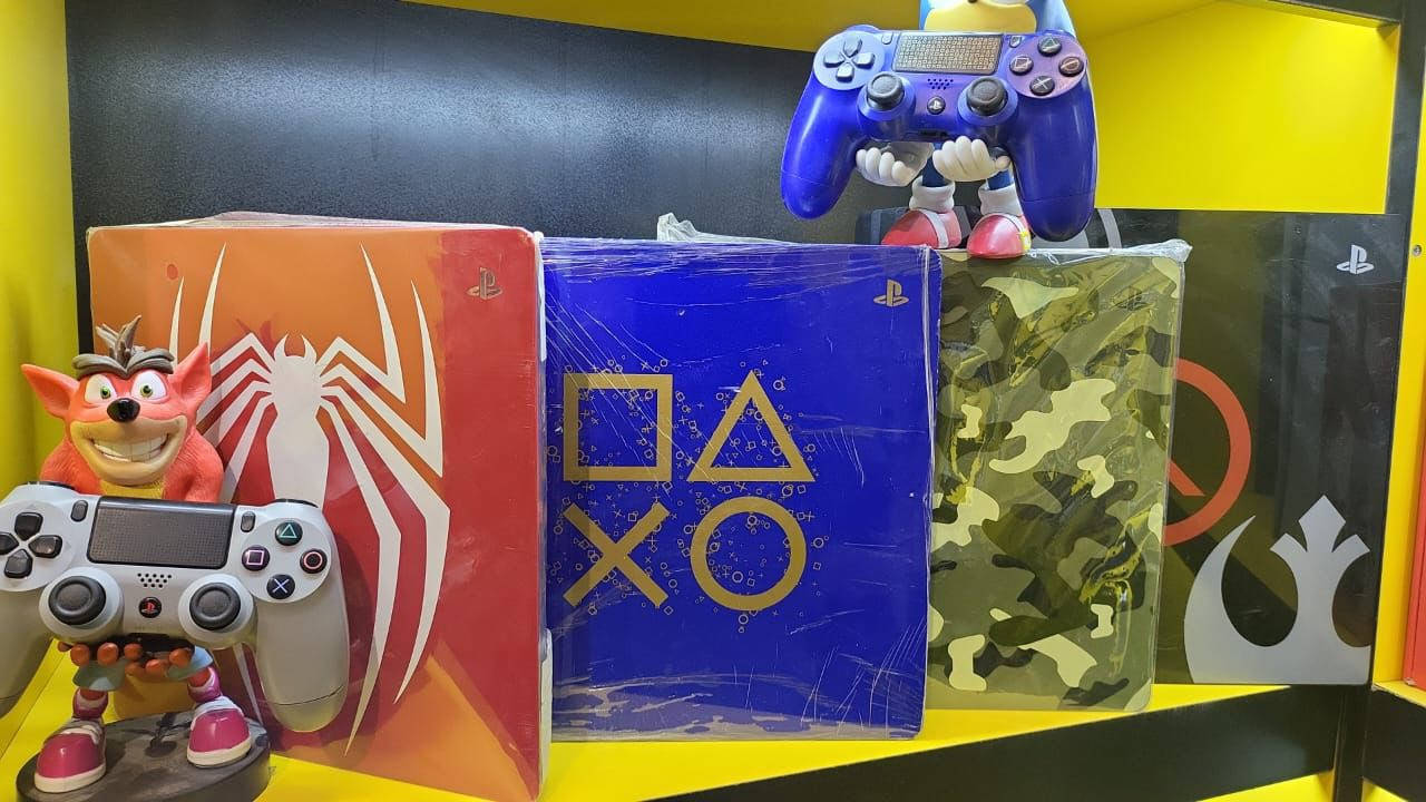 يتوفر جميع الاجهزة✅
⭕️بلي ٢ سلم   55 الف
⭕️بلي ٣ سلم    150 الف
⭕️اكس بوكس 360 سلم 145 الف 
⭕️بلي ٤ فات مهكر 245 الف
⭕️بلي ٤ سلم مهكر 285 الف الف 
⭕️بلي٤  مهكر برو 380  الف 
⭕️بلي ٥ امريكي 820 الف
⭕️اكس بوكس سيريس اس 380 الف
⭕️اكس بوكس سيريس اس 530 الف جديد
⭕️اكس بوكس سيريس اكس 680 الف

جميع الاجهزة ضمان شهر حقيقي ستبدال
يتوفر توصيل لجميع المحافظات 
5 الاف لكل محافظات
للحجز مراسله الصفحه او على رقم
هـ:***********
