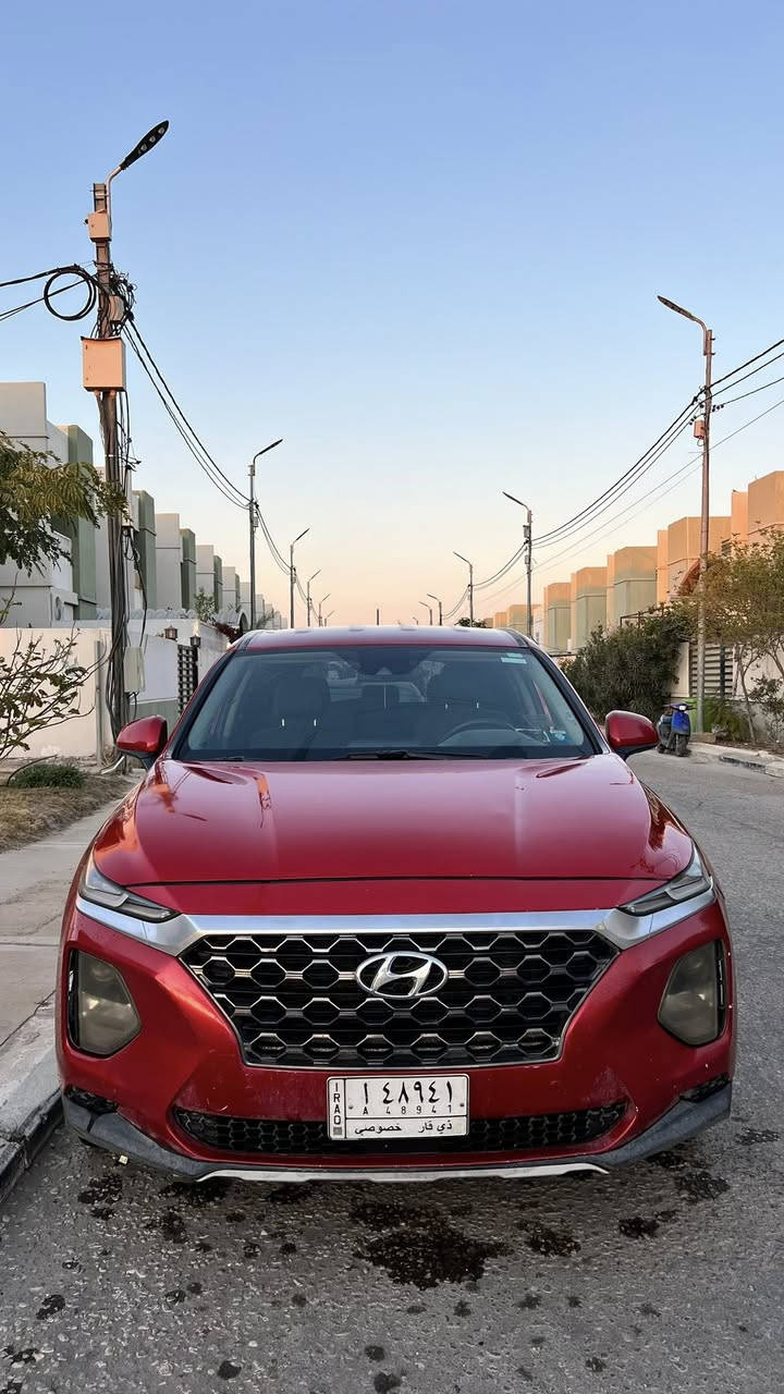 سنتافي ذي قار موديل 2020
محرك 2400 , مشروع وطني بإسمي ، ٥ راكب 
فور ويل AWD ، مانع انزلاق 
نظام القيادة في المنحدرات DBC ، سايد بريك كهربائي 
توقف ذاتي Auto stop ، نظام Auto hold للقيادة في الازدحام رادار امامي مع تنبيه وتوقف ذاتي عند الاقتراب
تحكم متكامل في الاستيرن، كاميرا دوراة ، شاشة حجم كبير 
السيارة وارد امريكي الحادث جامع امامي ايمن وايسر وبنيد
السيارة ماشية 99 الف ميل
السيارة بصورة عامة بحالة جيدة جدا .. استخدام موظف 
السعر17,000 ( 170 ورقة ) 
العنوان كربلاء مجمع الغدير السكني- خلف المستشفى التركي 
*********** 
واتساب ***********
