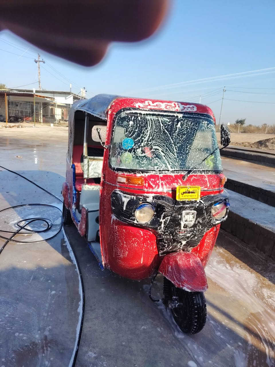 السلام عليكم تكتك البيع موديل ٢٠١٨ وراق وليسه رقم السعر ٣مليون ٥٠٠ مكاني ديالي خالص السنديه هذا رقمي ***********
