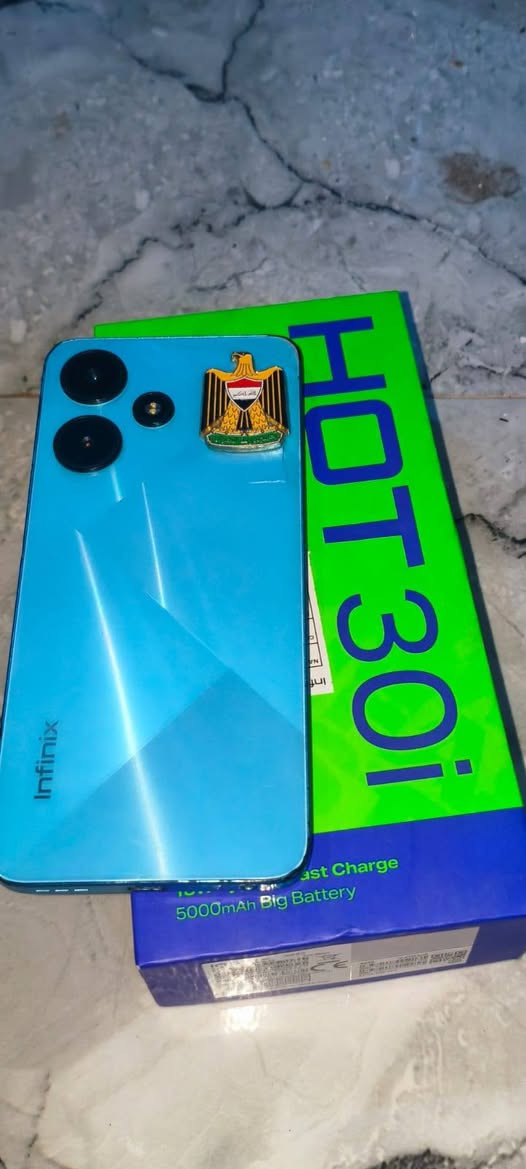 السلام عليكم للبيع جهاز Infinix HOT 30i الذاكرة 128 الرام 8 ملحقاته كامله شاحنه، كارتونه، كفر. الجهاز بيه كسر بالجامه مال الشاشة لمسه طبيعي السعر 80 وبيه مجال قليل للاتصال *********** مكاني ناحية الزوية
