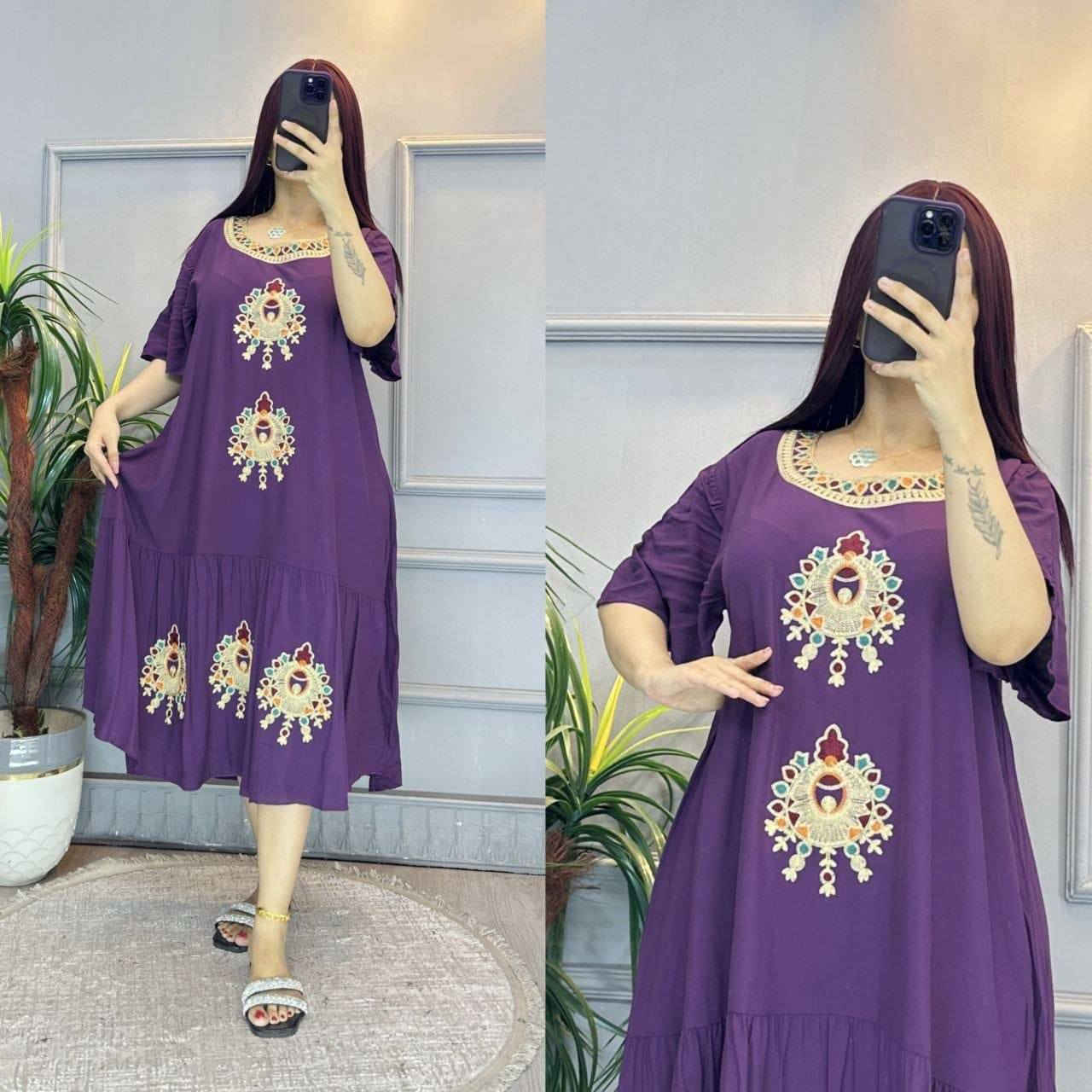 🚨 جملة فقط
دشداشة مطرز نسائي كشمير مكفول درجه اوله  

  قياسات 2XL - 3XL - 4XL -


**إذا كنت صاحب هذا الإعلان وتريد حذفه لأي سبب، رجاءا أرسل رسالة إلى الدعم الفني**