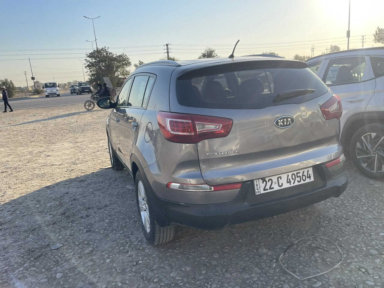 السلام عليكم كيا سبورتج خليجي
موديل 2011
محرك 2400مامفتوح شركة
فور ويل 4\4
رقم شمالي
ضرر باب خلفي بارد باب سايق بارد شبر فقط بدون صبغ ولامعجون
السعر 130$
***********
واسط العزيزية
