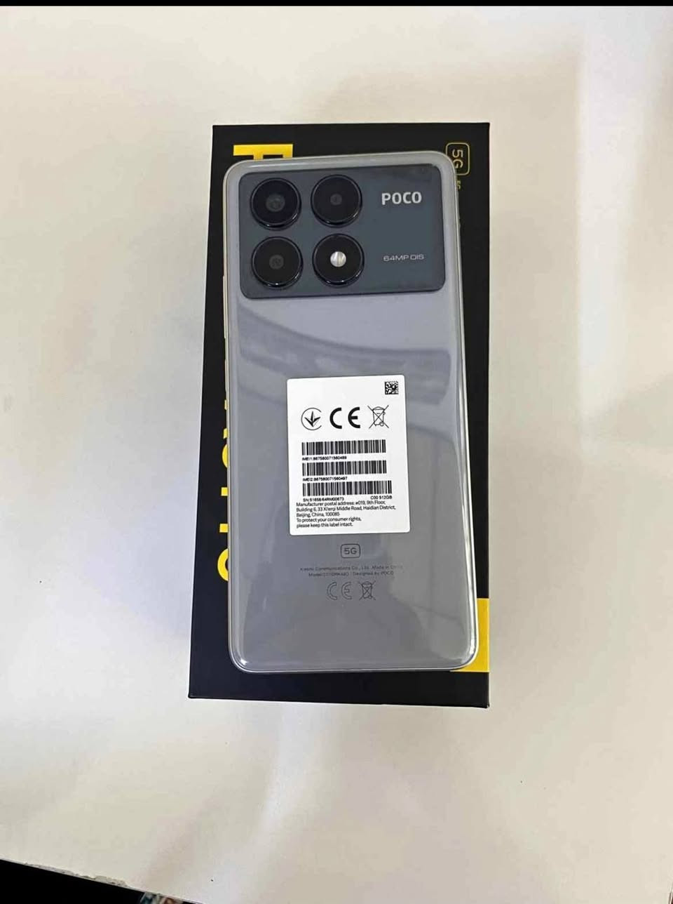 Poco x6 pro للبيع
جهاز نضيف جدا غراضه كامله للبيع فقط سعرة 275 ذاكرته 512 مكاني الفلوجة 
وافق ادمن


**إذا كنت صاحب هذا الإعلان وتريد حذفه لأي سبب، رجاءا أرسل رسالة إلى الدعم الفني**