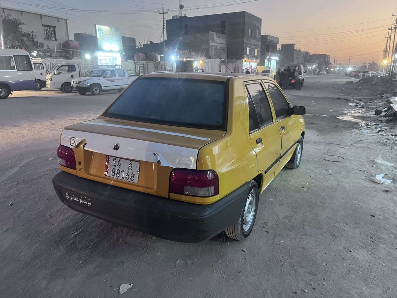 ً
السلام عليكم مكلف بالنشر مكلف بالنشر 
سايبه 2018 رقم بصره ب اسمي سياره حلوه وجاهزه مكينه وكير وكهربائيات تخم تاير تخم رنكان جاهزه من كلشي مسدده هيئه وغرامات بيها باب السايق مبدل فقط يحتاجله صبغ بس والباقي كله جاهز مكاني البصره الزبير 
السعر 38 وبيها مجال قليل حك الجيه 
رقم راعيها ***********
