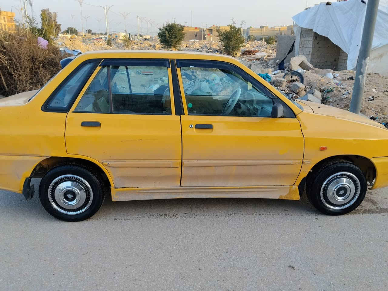 سايبه للبيع موديل 2010 تبريد شغال رقم كربلاء باسمي هيئه وغرامات مصفره الاتصال *********** مكان سياره كربلاء
